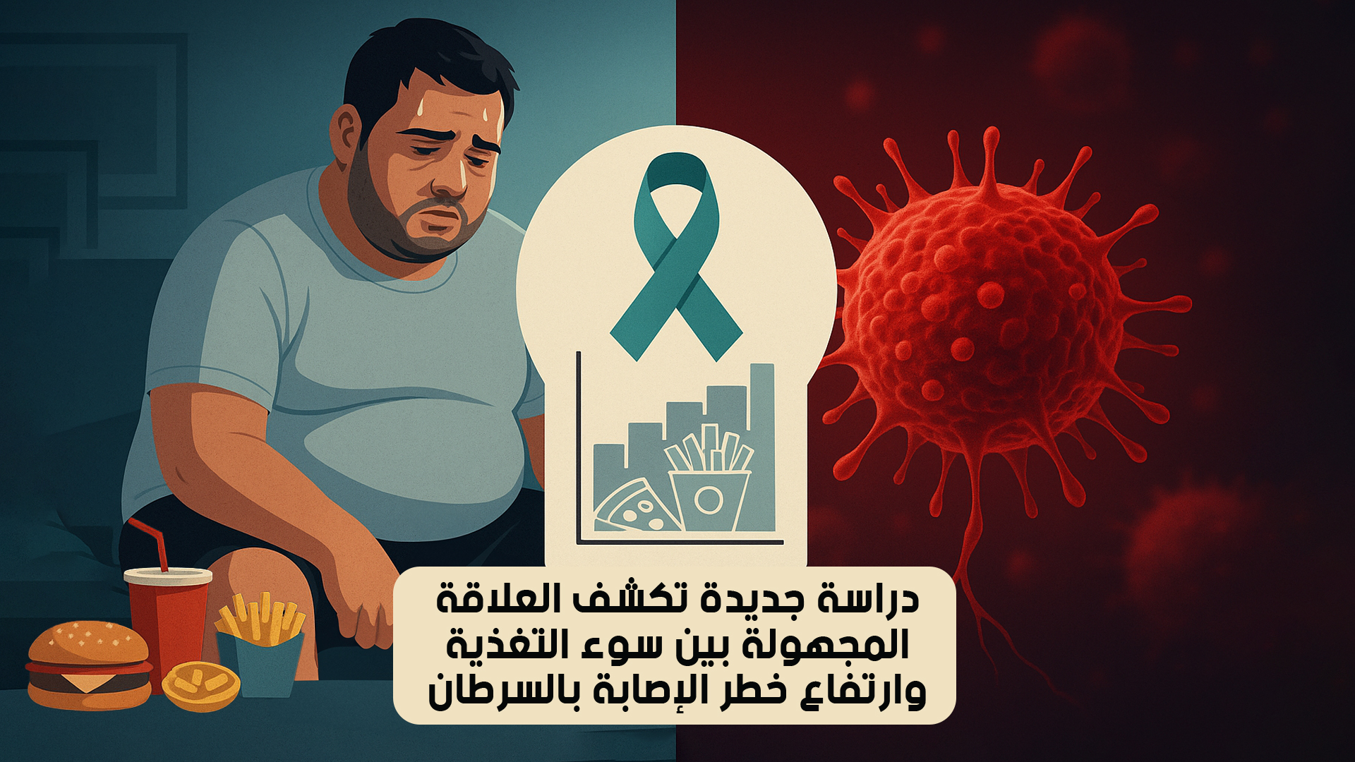 دراسة جديدة تكشف العلاقة المجهولة بين سوء التغذية وارتفاع خطر الإصابة بالسرطان