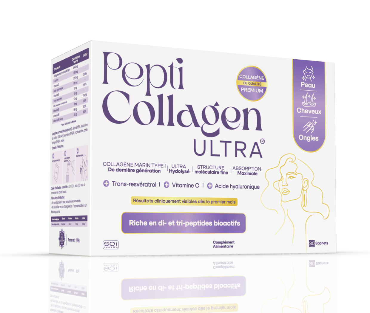SCI pharma Pepti Collagen Ultra B30 sachets 2